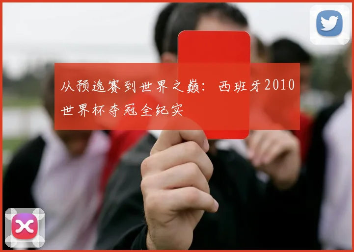 从预选赛到世界之巅：西班牙2010世界杯夺冠全纪实
